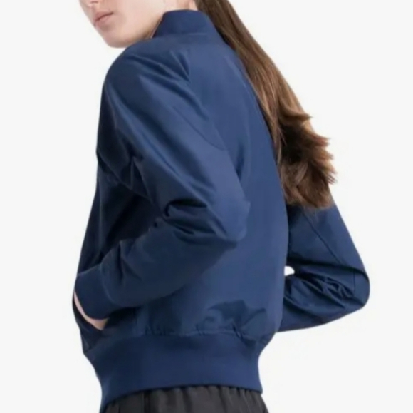 Women's Varsity Jacket by Herschel, Color - peacoat, Size XL, Originally $149.99 - Picture 3 of 12